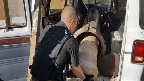 Pot-shooting bazooka found near Arizona border